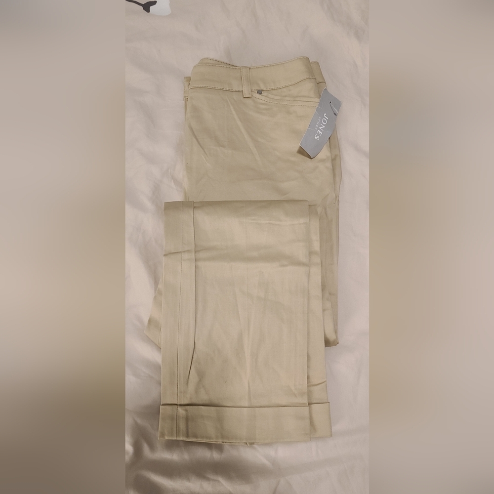 🌻NWT🪴 Jones Sport Beige Jeans Size 10US Women🤎